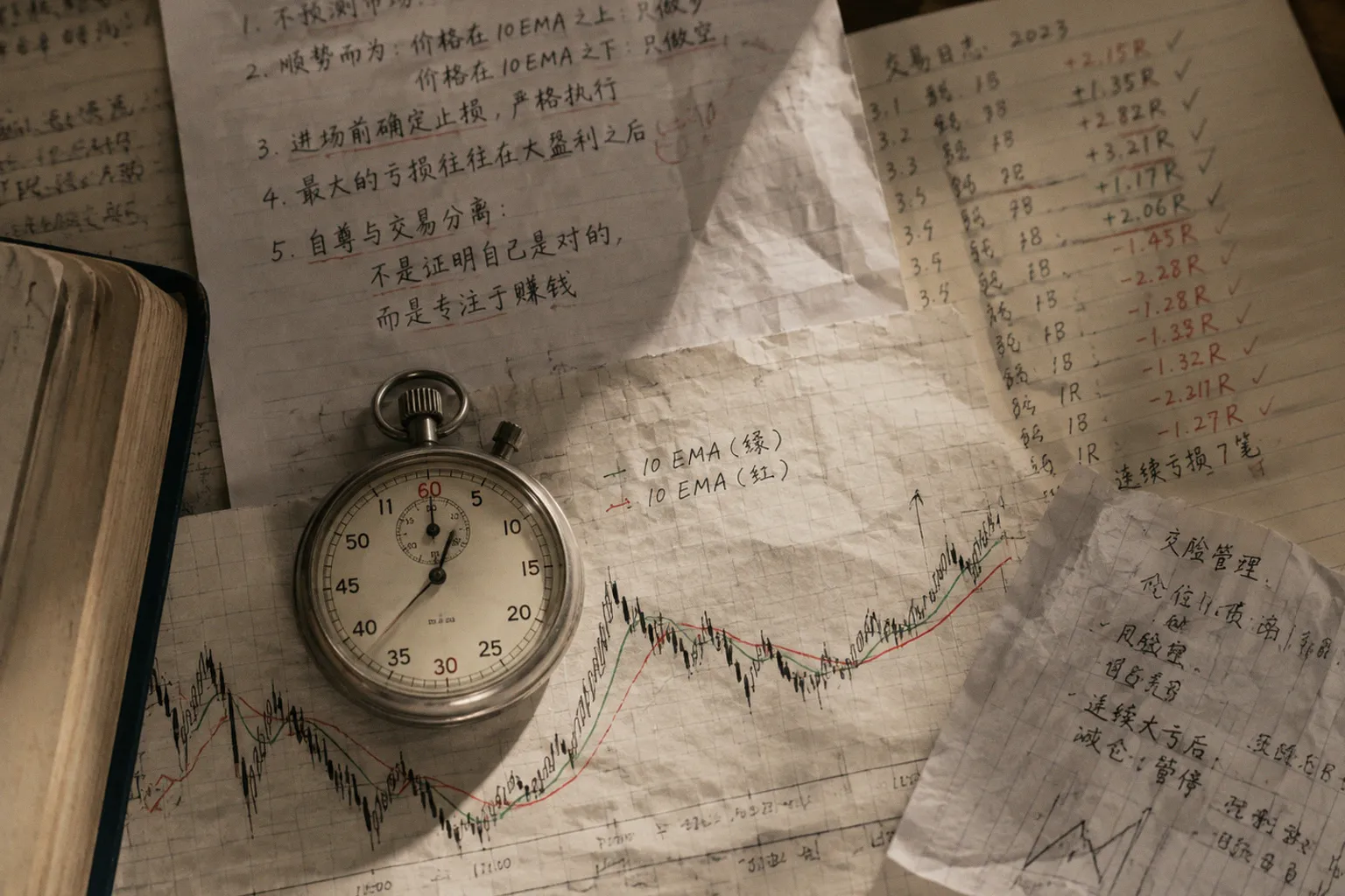 马蒂·舒瓦茨的纠错日志：从连续亏损到日内冠军的随笔复盘法